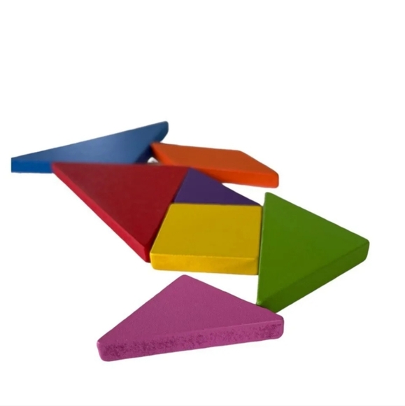 Bundle‎ of Montessori School Home school Manipulatives Tangram Shapes Puzzle - Picture 1 of 12